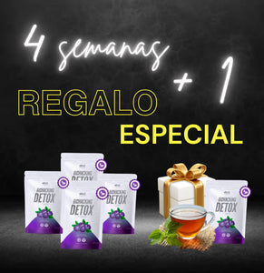 Té Detox 4 Semanas + 1 de regalo 🎁 ™